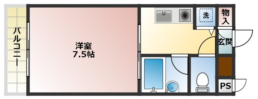 メゾンエルセラーンの間取り