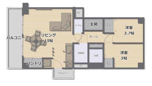 【間取り】 | エバーグリーン門真