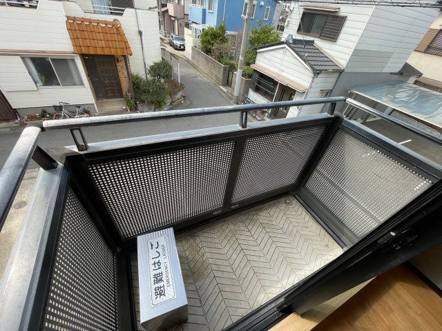 メゾンドラメールのバルコニー