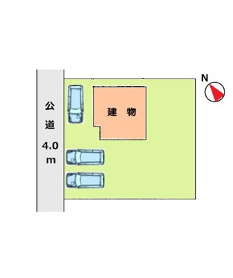 【区画図】 | 前橋市上長磯町貸戸建