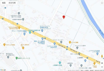 【地図】 | 前橋市上長磯町貸戸建