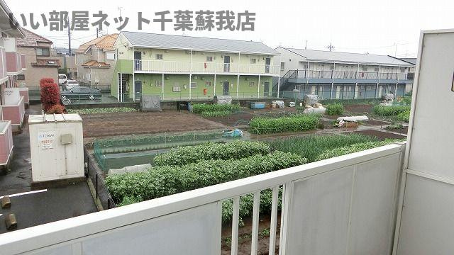 リバーストーンⅡのバルコニー|バルコニーからの眺めを楽しみながら食事をしませんか