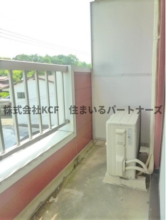 クラウンハイツのバルコニー|広々としたバルコニーです
