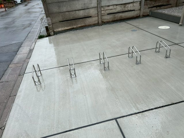 カーサ　中原のエントランス|★駐輪場★