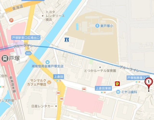 Maison de chou-chouの地図