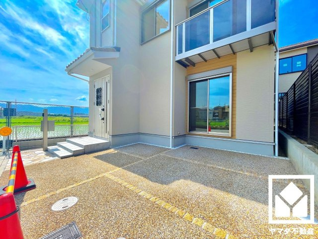 伏見区久我御旅町　31期　17号地の駐車場