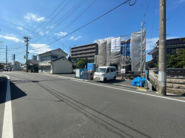新築戸建・建売　郡山市横塚1丁目　いろどりアイタウン　全1棟の前面道路含む現地写真|ご一緒に周辺環境をチェックしてみませんか？♪