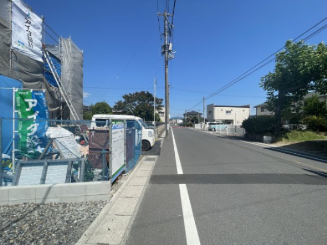 新築戸建・建売　郡山市横塚1丁目　いろどりアイタウン　全1棟の前面道路含む現地写真|ご希望のエリアや周辺の住宅も併せてご案内可能です！