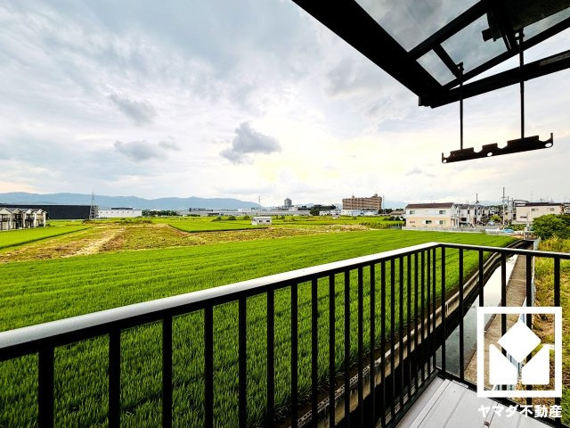 伏見区久我御旅町　31期　18号地のバルコニー