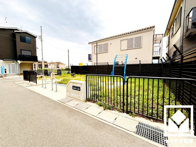 伏見区久我御旅町　31期　18号地の前面道路含む現地写真