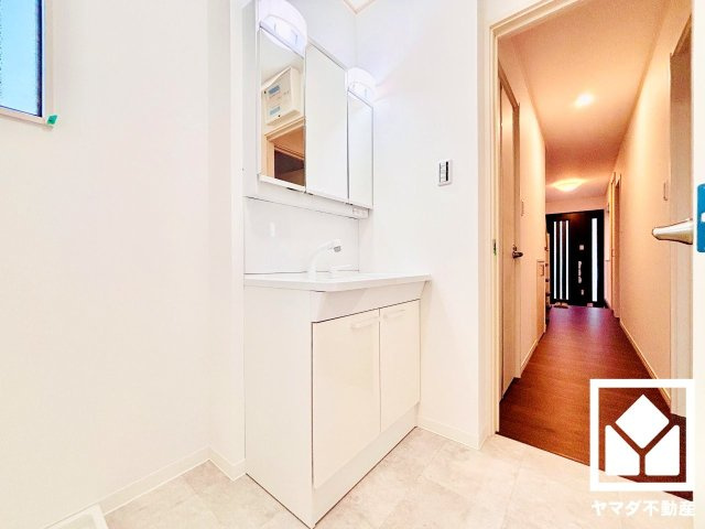 伏見区久我御旅町　31期　18号地の独立洗面台