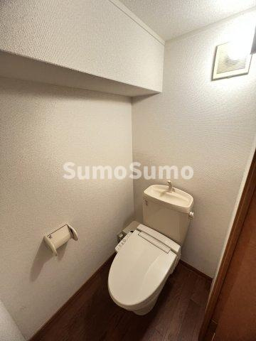 レオパレス岡本のトイレ|シンプルで使いやすいトイレです