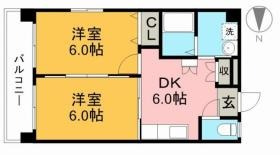 ヴィラ鯉ノ丸 Ⅰの間取り|間取り図
