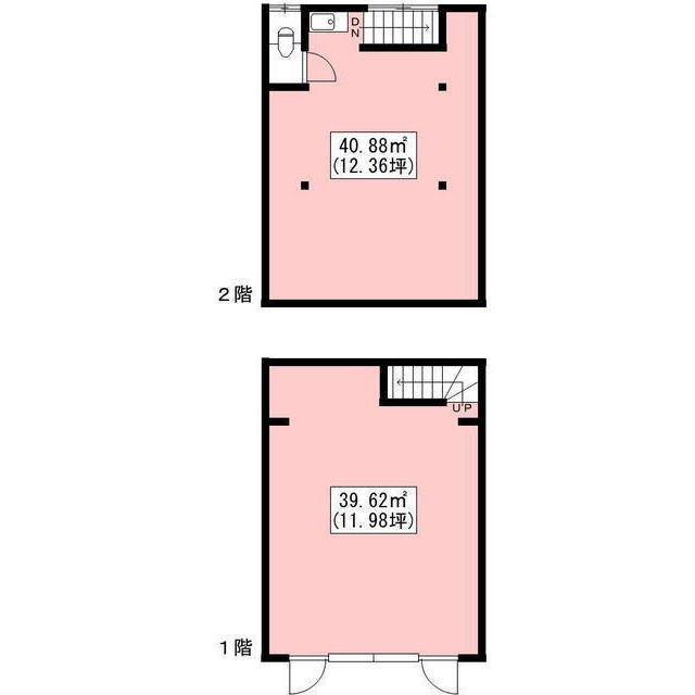 問屋町1-5店舗の間取り