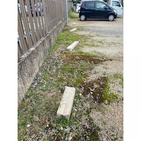 岐阜市本荘の駐車場の外観