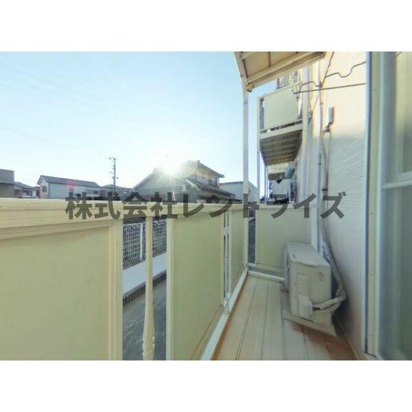 SurplusⅡ　PARK　SIDE　BLUEのバルコニー