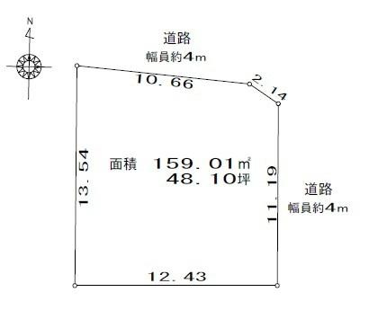和歌山市新在家　土地