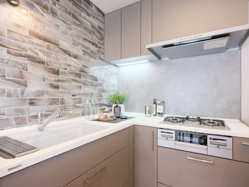 東京八重洲アムフラットのキッチン