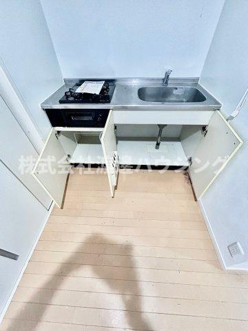 ヒルズ南吹田のキッチン|キッチン下収納