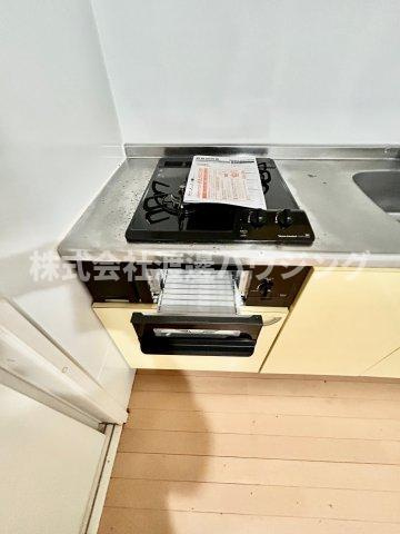 ヒルズ南吹田のキッチン|グリル付き