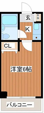 【間取り】 | グランピア天神橋