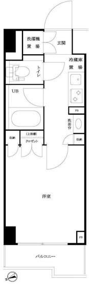 【間取り】 | ルーブル仲六郷壱番館