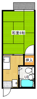 【間取り】 | メゾン青山 | 間取りは反転します