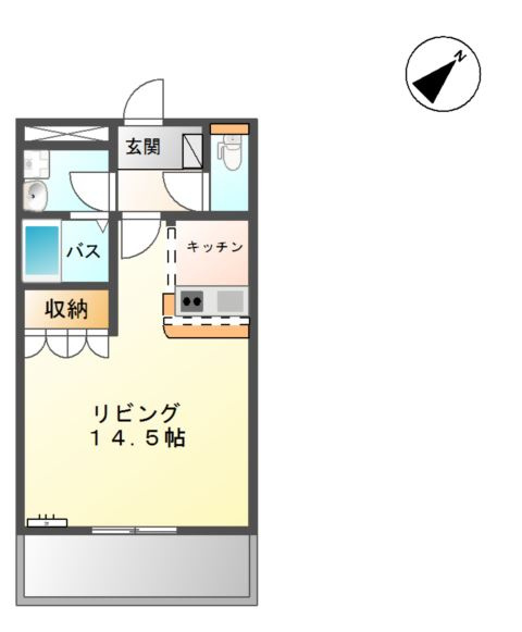 ファームハウス・ヒーローの間取り