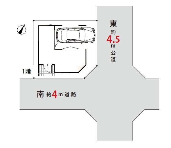 【区画図】 | 狭山市富士見9期 | 全1棟