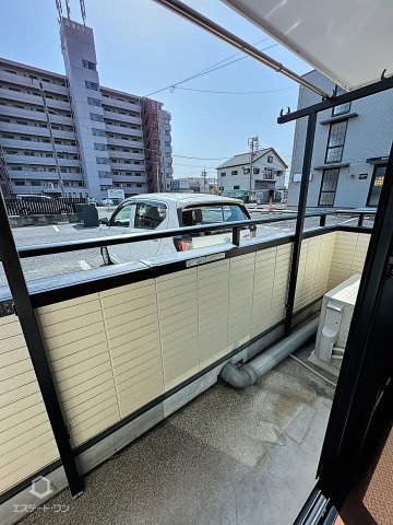 ヒルサイドコートのバルコニー|バルコニーがあります