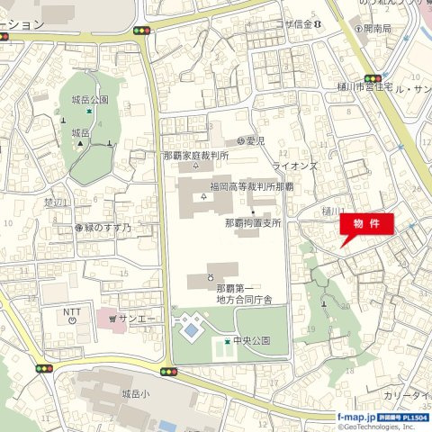 樋川ＭＰ4の地図