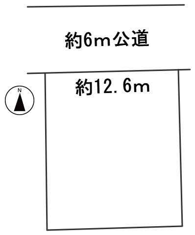 ６５１２１　瑞穂市本田土地の区画図