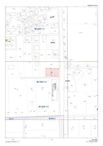 コンフォートヒルズ前橋東片貝町3期　1号地の地図