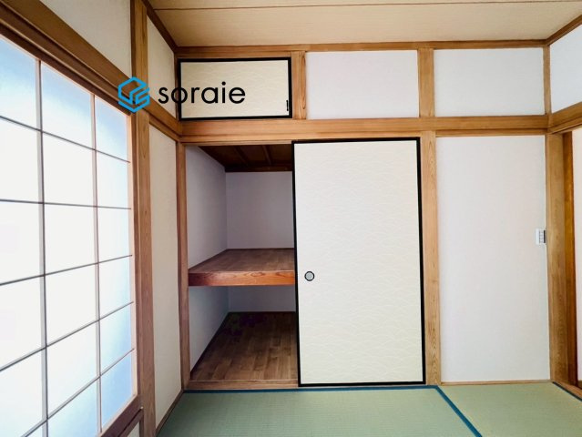 川越市的場２丁目　中古戸建ての収納