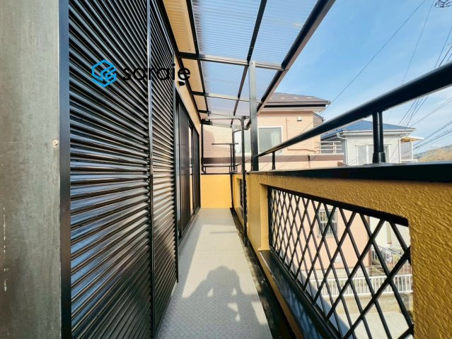 川越市的場２丁目　中古戸建てのバルコニー