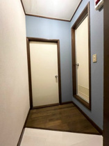 明るい玄関です