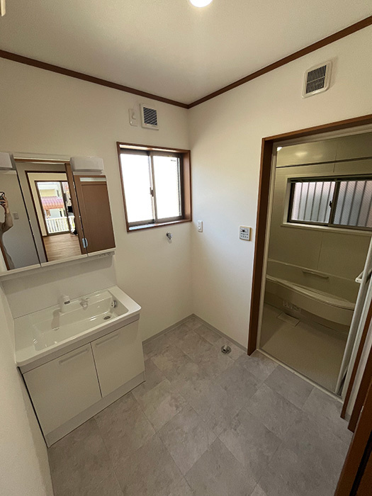 【仲介手数料無料／中村区】名古屋市中村区横井1丁目164-1　中古戸建の独立洗面台