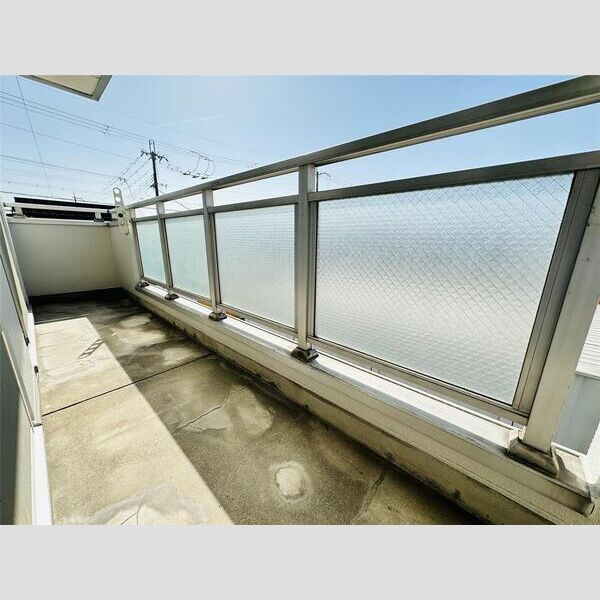 ライフタウンのバルコニー