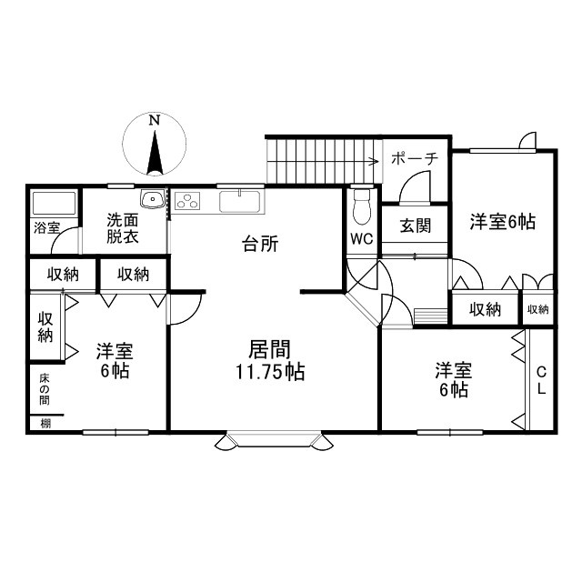 【間取り】の画像
