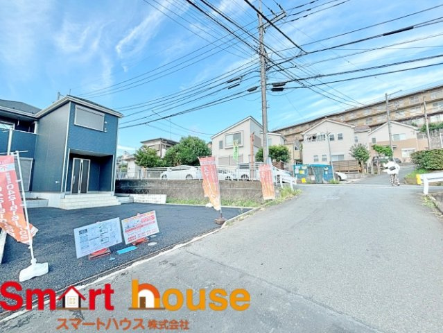 【前面道路含む現地写真】 | 海老名市上今泉第34　新築２棟