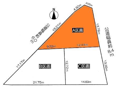 岡崎市伊賀新町　A区画