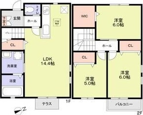 La Lumiere Cの間取り