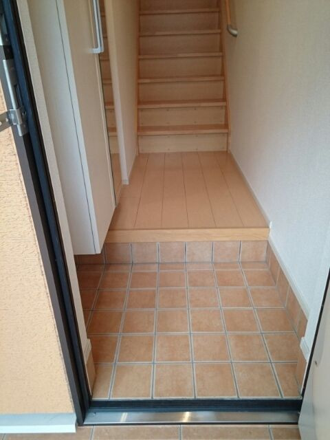 ウエスト　ブリッサ　Ｃ　　　刈谷市近郊の賃貸はクラスホームの玄関