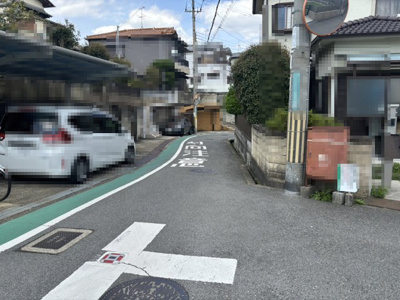 【前面道路含む現地写真】 | 北葛城郡上牧町米山台3丁目