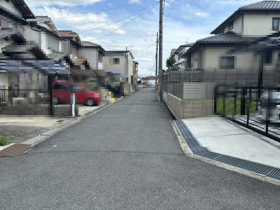 【前面道路含む現地写真】 | 北葛城郡上牧町米山台3丁目