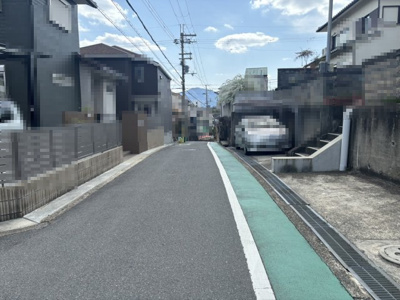 【前面道路含む現地写真】 | 北葛城郡上牧町米山台3丁目