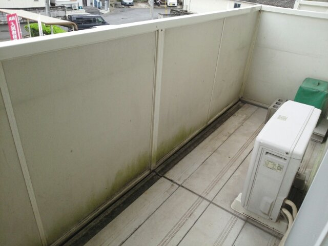 サンリバー２１のバルコニー