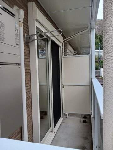 ルピエ紀三井寺のバルコニー