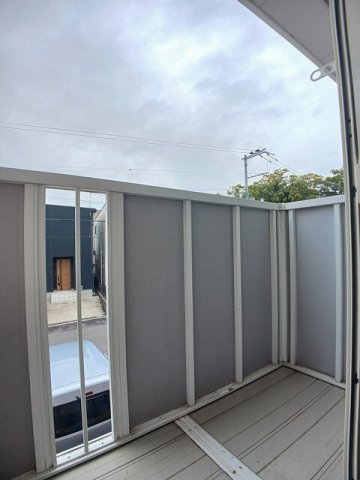 シャン・ド・フルールⅡのバルコニー