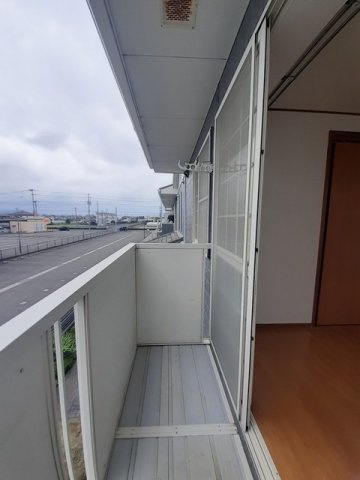 ジョイリバーのバルコニー